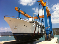 Λειτουργία travel lift